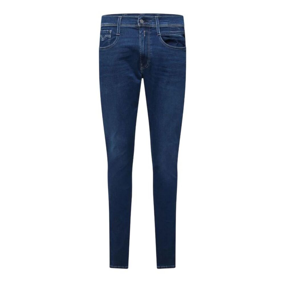 Replay Mens Anbass Slim Jeans / Blue